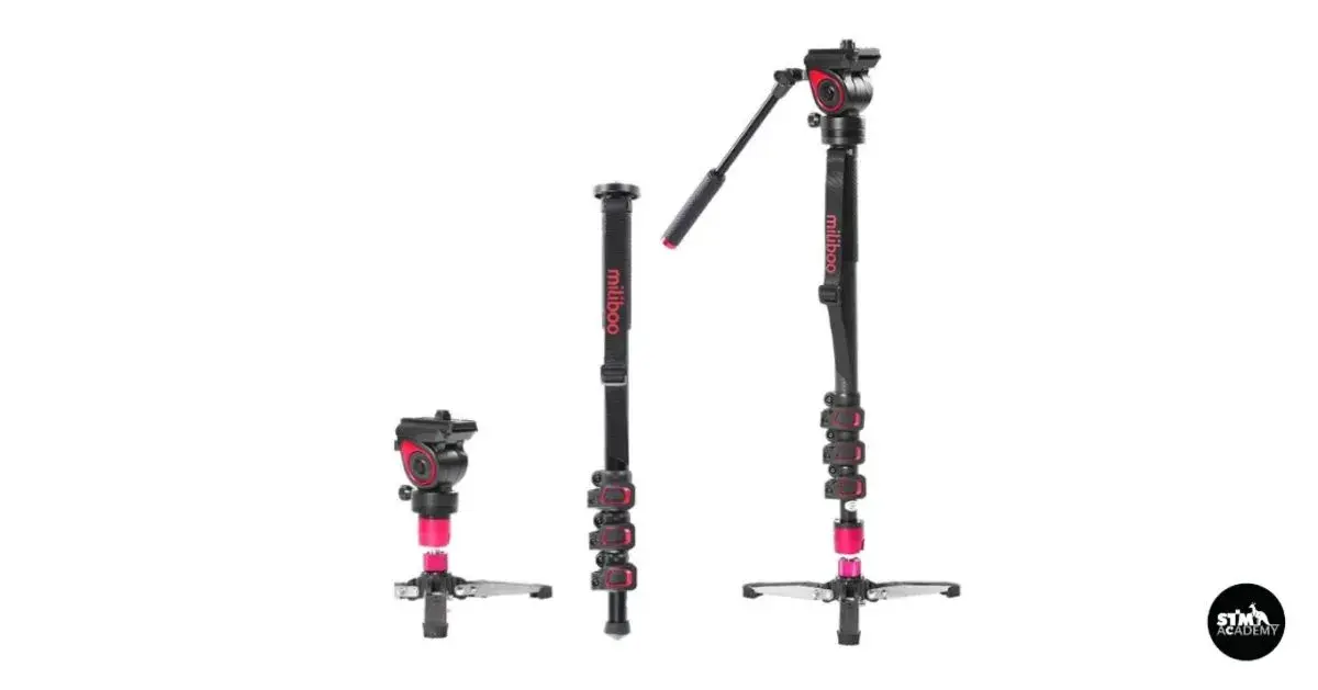 ขาตั้งกล้อง Monopod ขนาดพกพา Miliboo - MQA/MQB Monopod Kit-The Digital STM Company Limited