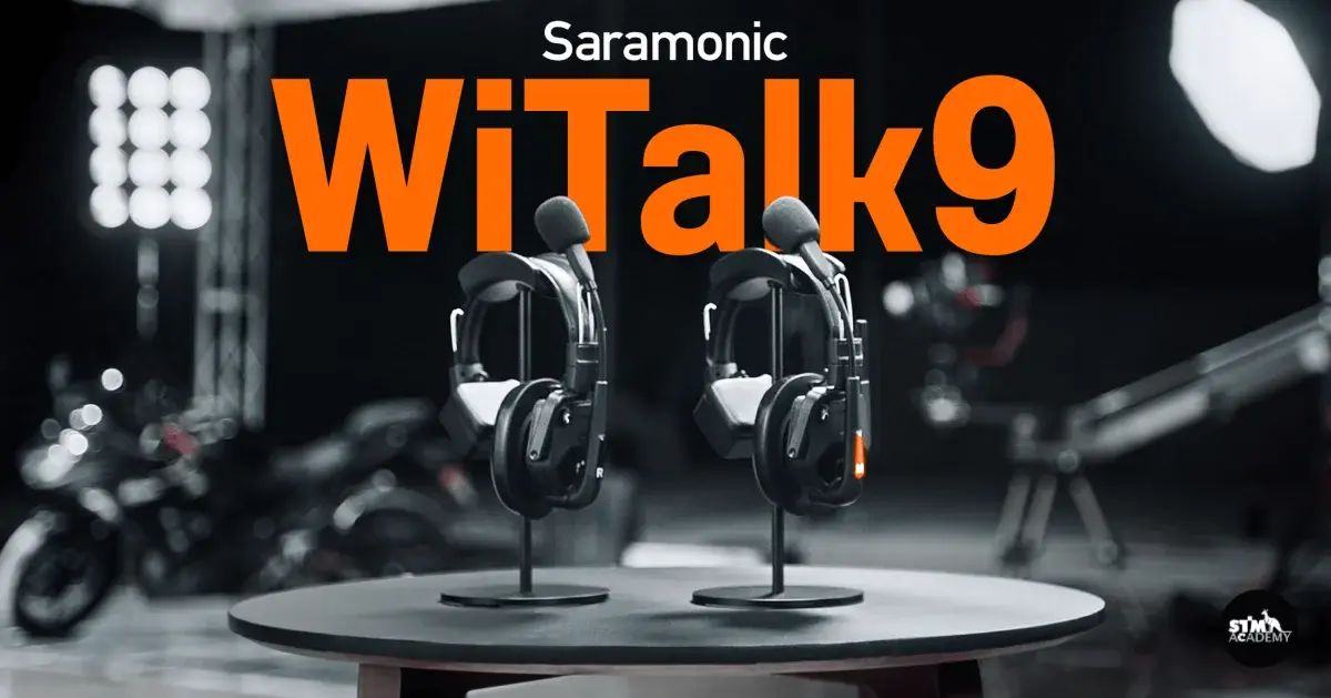 คุยเคลียร์ทุกคำ สั่งงานครบทุกดีเทล! เจาะลึก Saramonic WiTalk9 อินเตอร์คอม 1.9GHz-The Digital STM Company Limited
