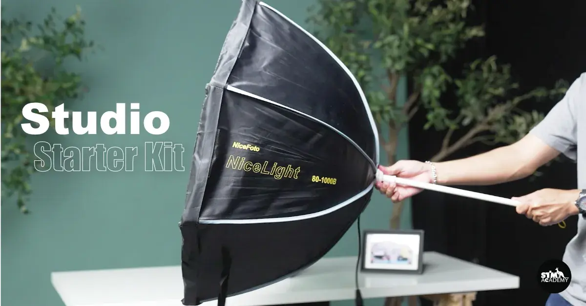 จากหน้าเทาสู่ผิวสวยเล่นแสง ด้วยเซ็ตไฟแสงนุ่ม Nicefoto Studio Starter Kit-The Digital STM Company Limited