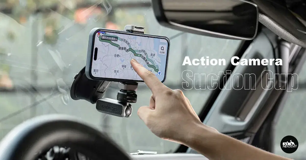 PGYTech CapLock Action Camera Suction Cup : ทำไม Suction Cup บางตัวหลุด แต่รุ่นนี้ดูดวิญญาณ-The Digital STM Company Limited