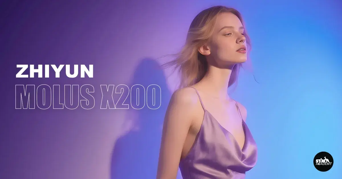 ZHIYUN MOLUS X200 บอดี้หนาแค่ฝ่ามือ แต่ไฟแรงถึง 200W-The Digital STM Company Limited