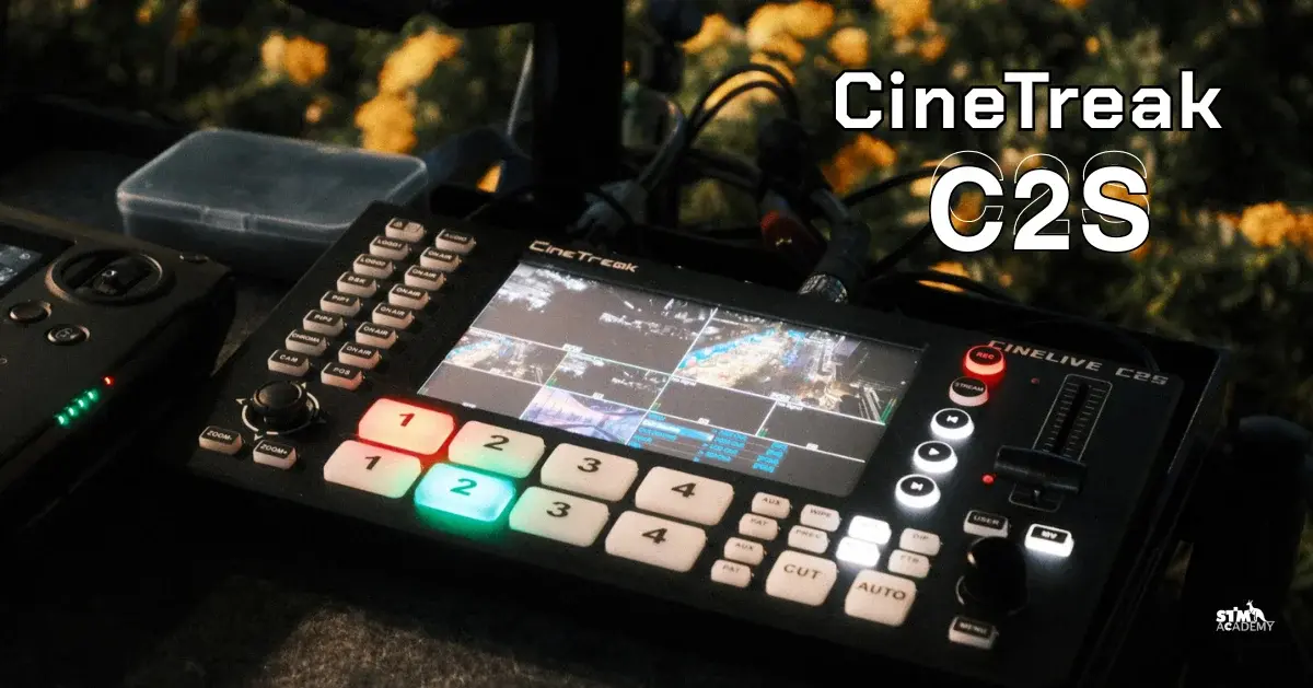 Cinetreak C2S : สวิตเชอร์วิดีโอ All-in-One พร้อมจอในตัว รองรับ NDI ที่ได้ไปต่อในปี 2026-The Digital STM Company Limited