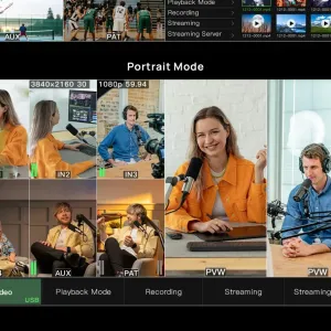 Cinetreak STREAM 1 - Video Switcher สำหรับ Live Streaming 4 HDMI รองรับ 4K-The Digital STM Company Limited