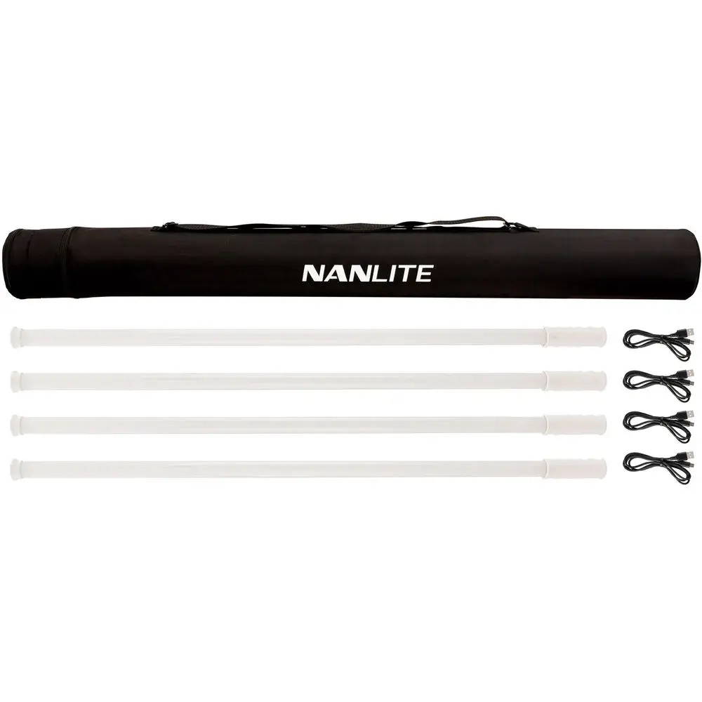 Nanlite - Pavotube T8-7X RGBWW LED Pixel Tube Light 4KIT-The Digital STM Company Limited