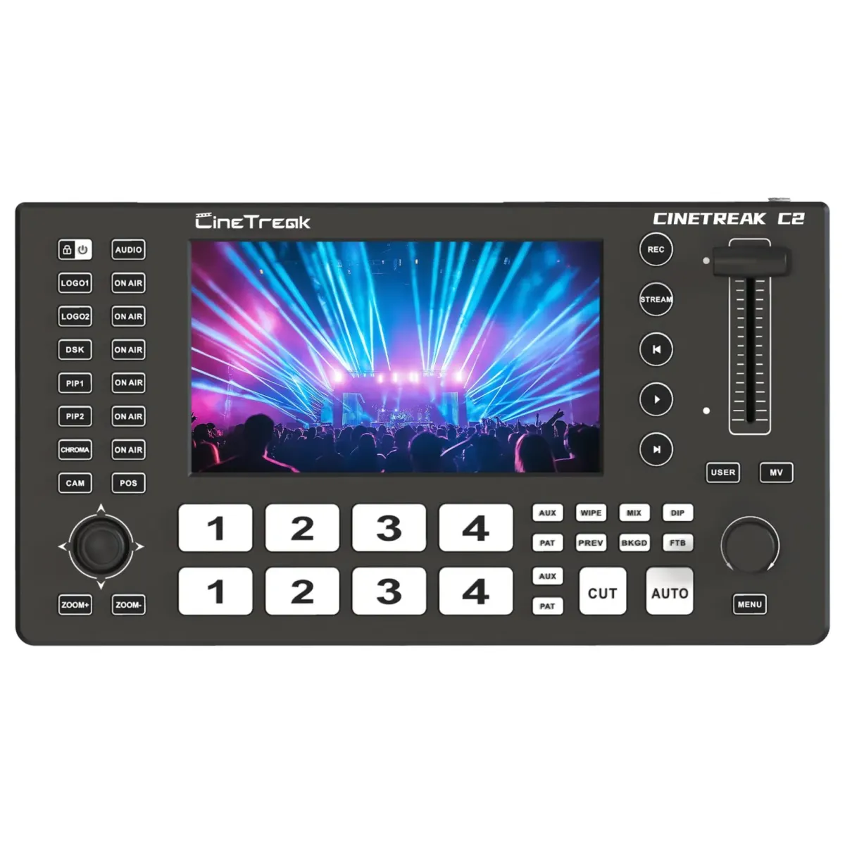 Cinetreak C2S วิดีโอสวิทช์เชอร์ All-in-One จอ 5.5 นิ้ว รองรับ 4 SDI และ 4 HDMI-The Digital STM Company Limited