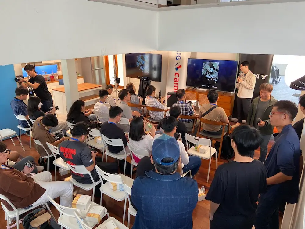 บรรยากาศ Workshop Sony Creator Upgrade Nanlite