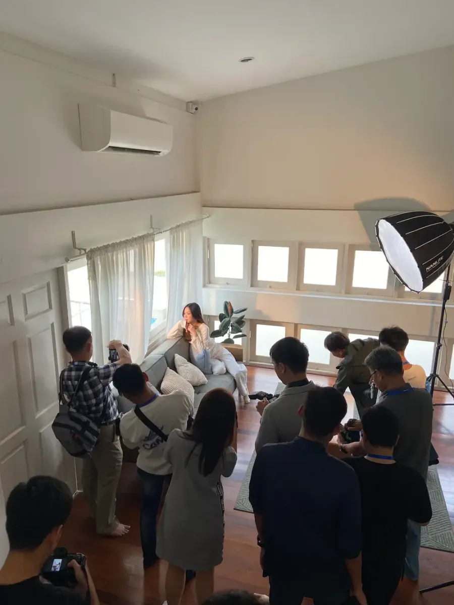 บรรยากาศ Workshop Sony Creator Upgrade Nanlite