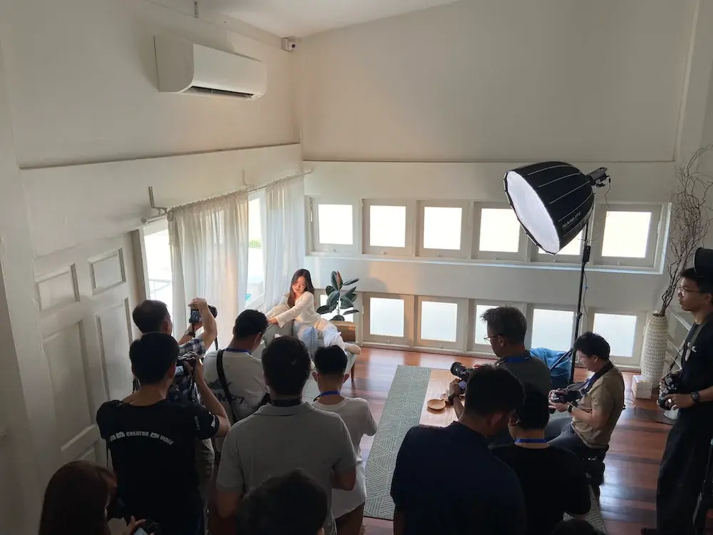 บรรยากาศ Workshop Sony Creator Upgrade Nanlite