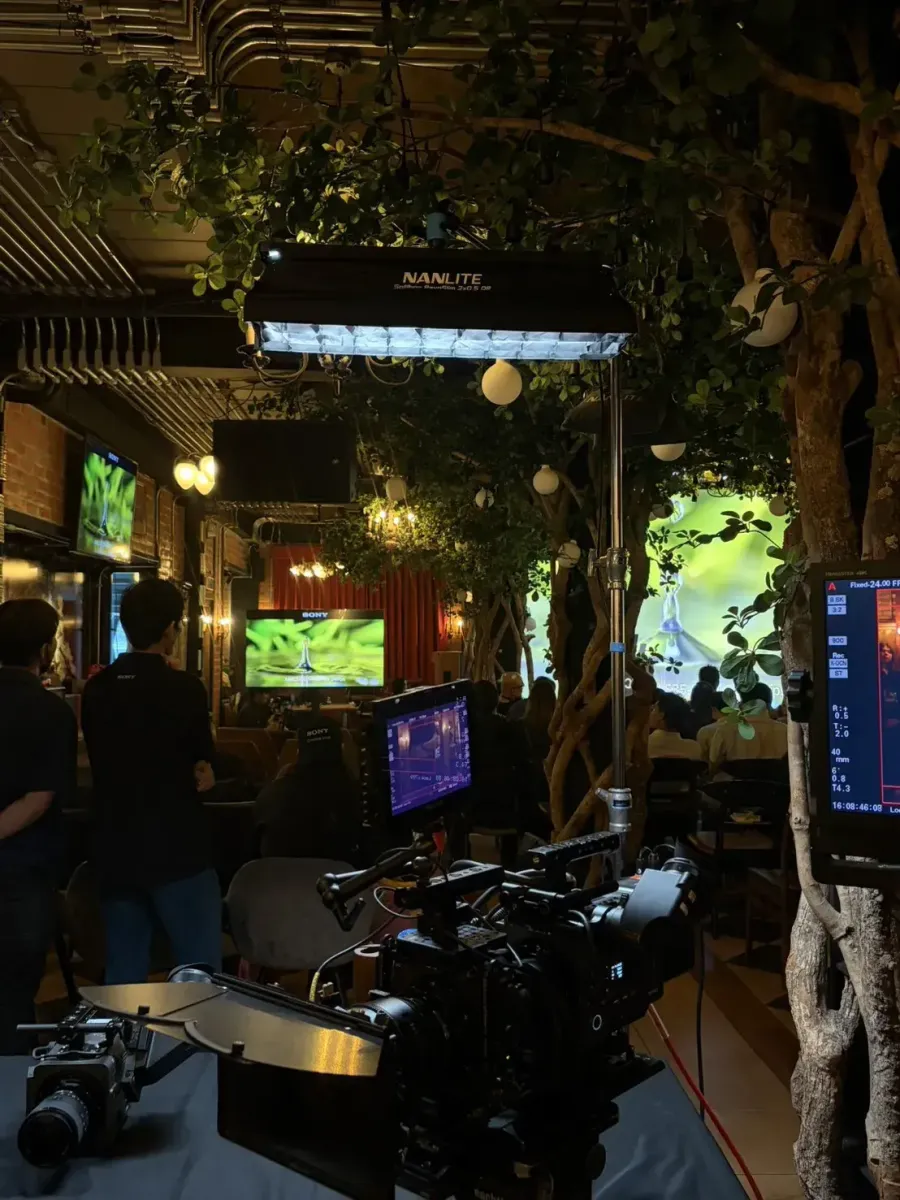 เบื้องหลัง Sony Venice cinema camera และไฟ Nanlite PavoSlim 240B ในงาน SONY FX5 Cinema Line