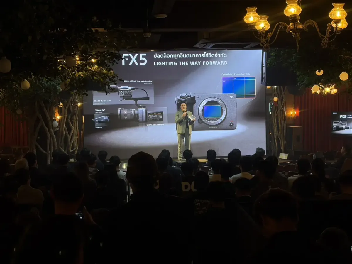 จอแสดงผล SONY FX5 คอนเซปต์ Lighting the Way Forward ปลดล็อกทุกจินตนาการไร้ขีดจำกัด