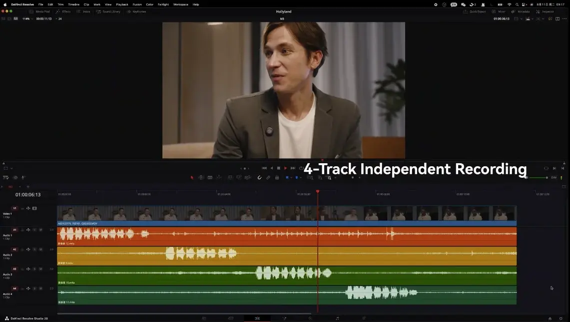 LARK M3 - 4-Track Independent Recording